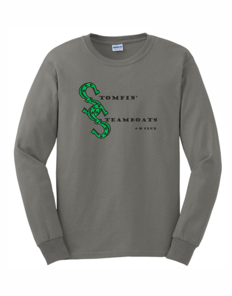 B - Stompin' Steamboat Long Sleeve - Full Front Design