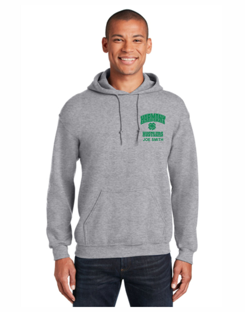 B -  Gray Harmony Hustler Hoodie (Good Things Come)