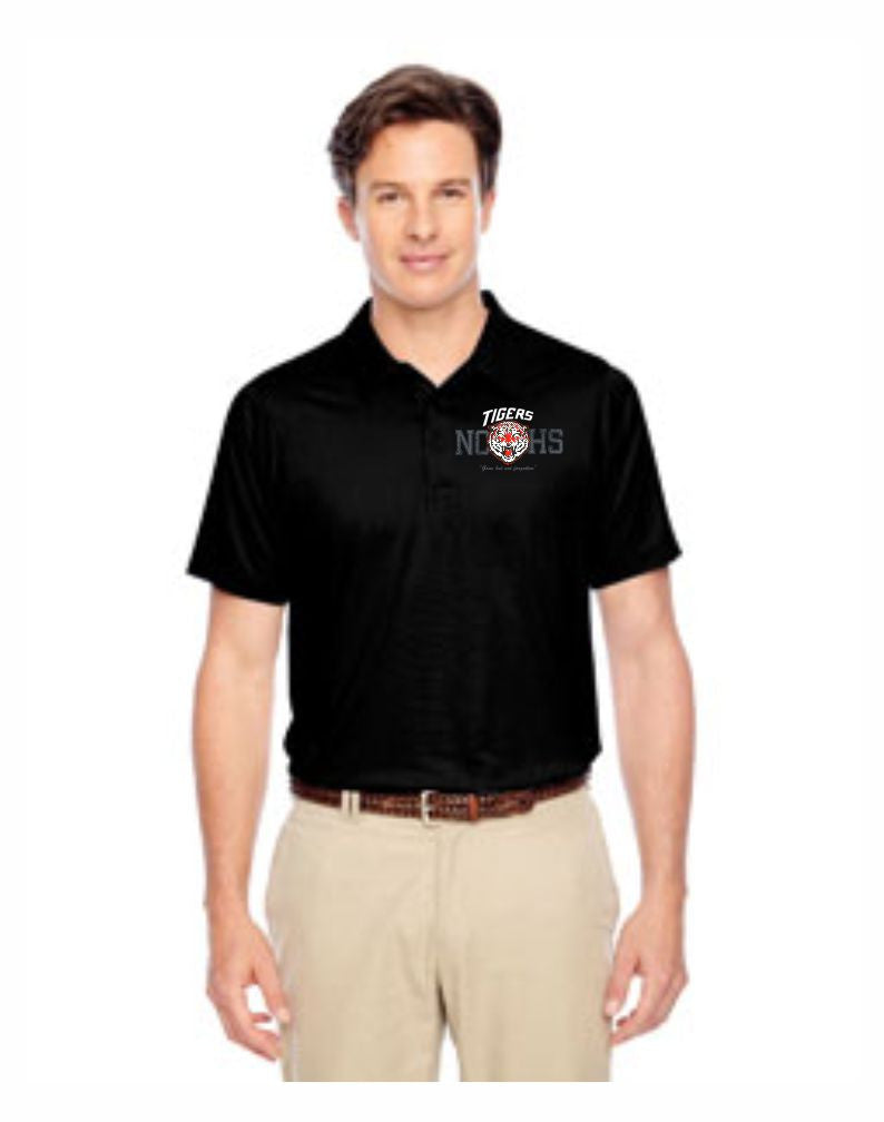 A - Men's Golf Polo - Black