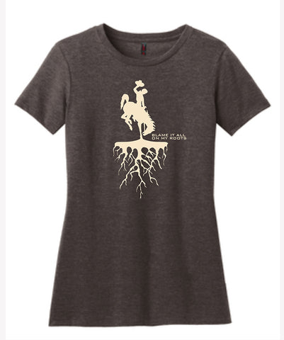 T024 Roots - Ladies Brown