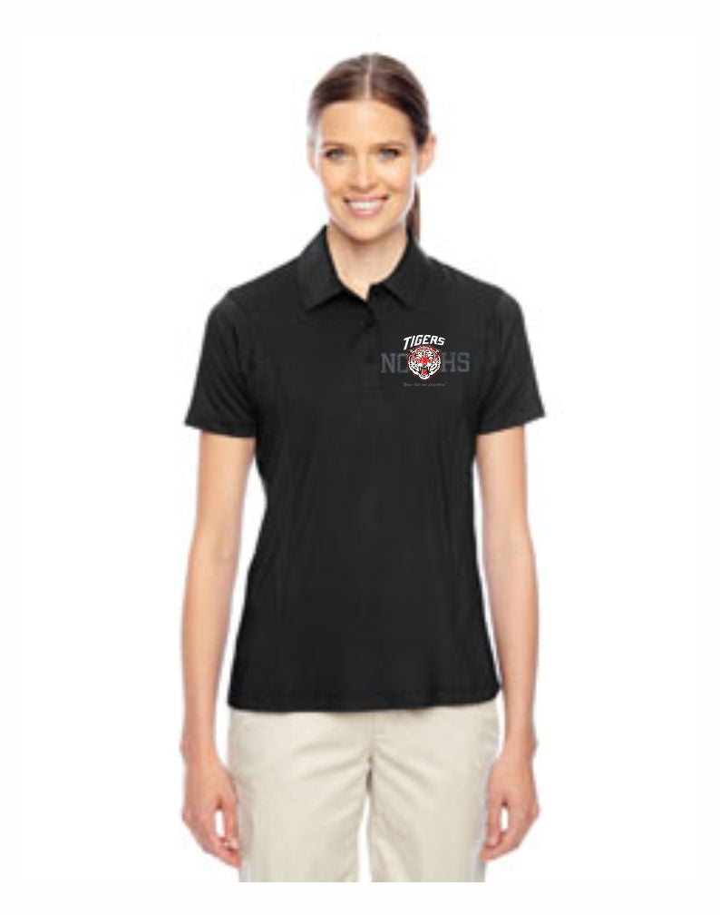 D - Ladies's Golf Polo - Black