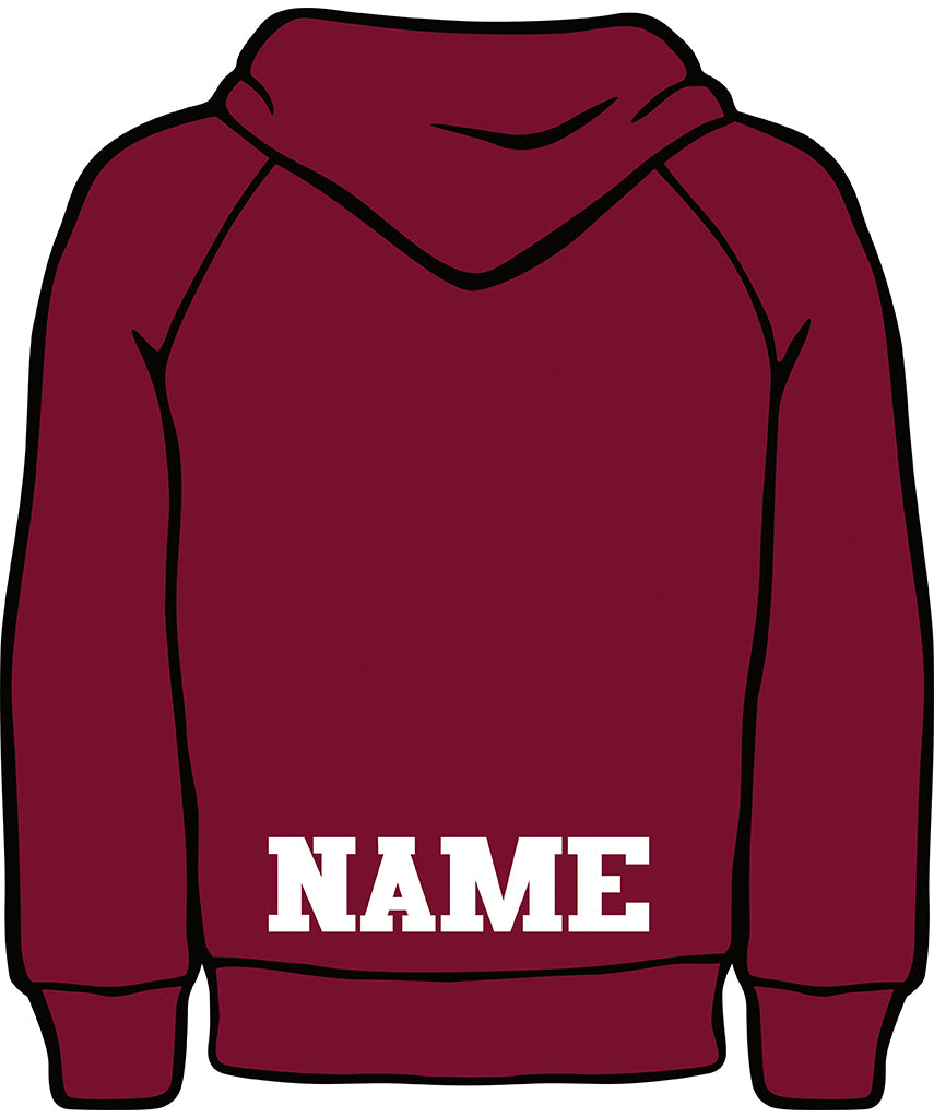 E - Add Name to Hoodies