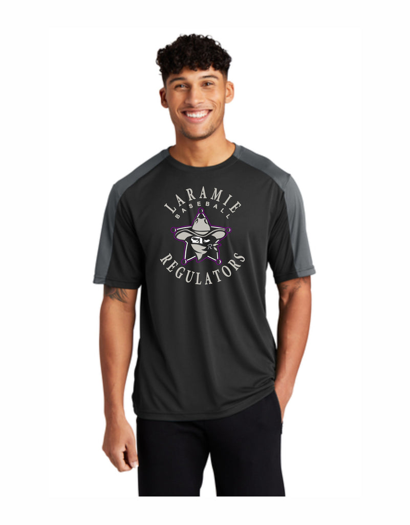 T - Regulators  PosiCharge® Competitor™ Sleeve-Blocked Tee