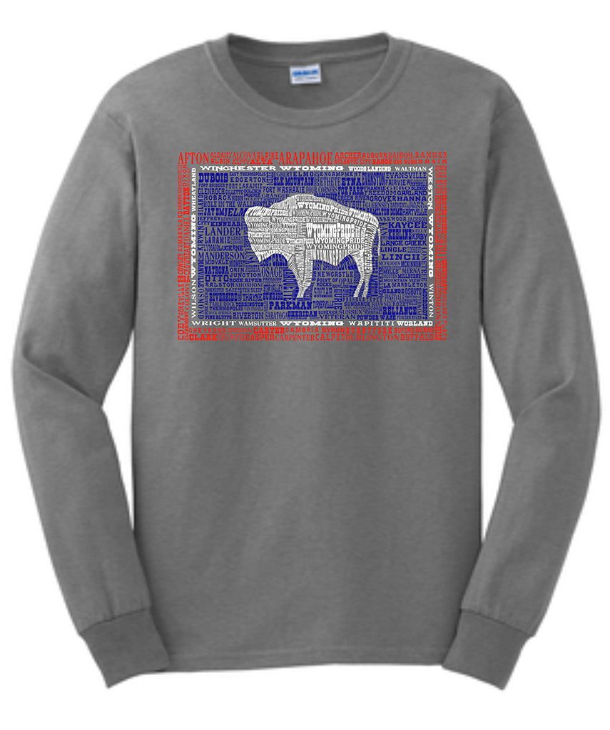 L009 Wyoming Hometown Long Sleeve