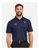D -  Mens Under Armour Short Sleeve Polo - Forest Green