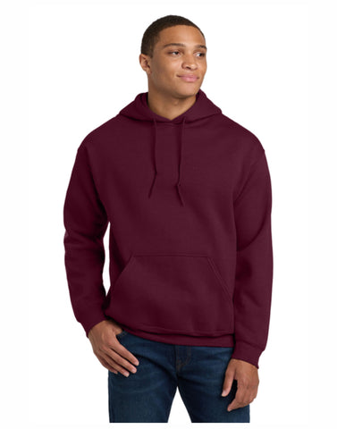 D - Laramie Volleyball Hoodie Maroon