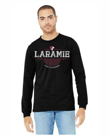 B -  Lady Plainsmen BBall Long Sleeve