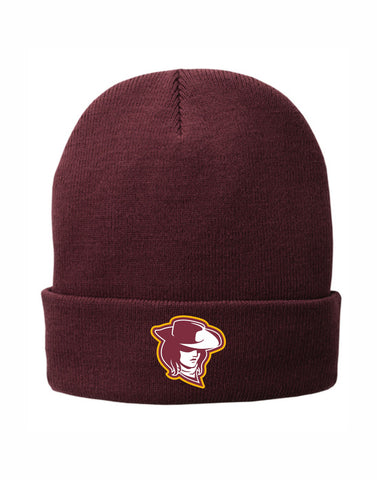 F - Lady Plainsmen Soccer Fleece Lined Beanie
