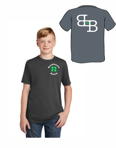 B1 - Bunkhouse Bunch Youth T-Shirt (Charcoal)