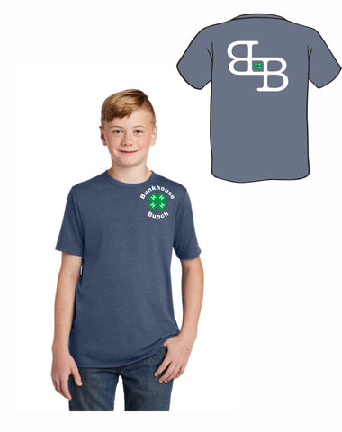 C1 - Bunkhouse Bunch Youth T-Shirt (Navy Frost)