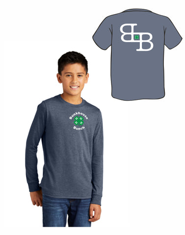 F1 - Bunkhouse Bunch Youth Long Sleeve (Navy Frost)