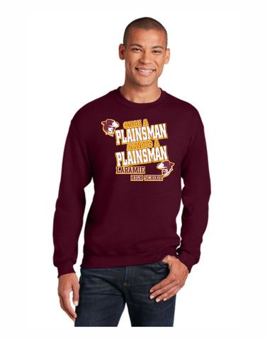 D3 -  LHS Reunion Crew Neck - Once a Plainsman