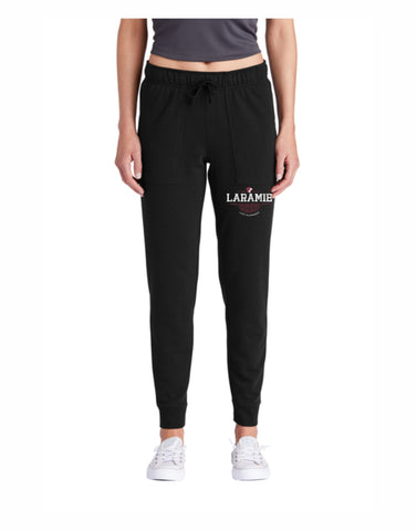 E - Lady Plainsmen BBall Tri-Blend Wicking Fleece Jogger