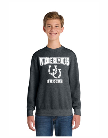 B1 - Wild Brumbie Youth Crew (Gray Heather)