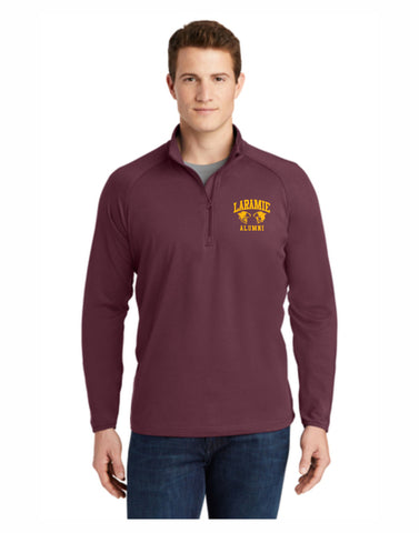 E1 - Reunion Men's Sport-Wicking Stretch 1/2 Zip Pullover