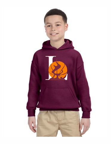 G1 - Laramie Fire Maroon Youth Hoodie