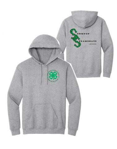 C1 -  Stompin' Steamboats Hoodie - Left Chest/Full Back