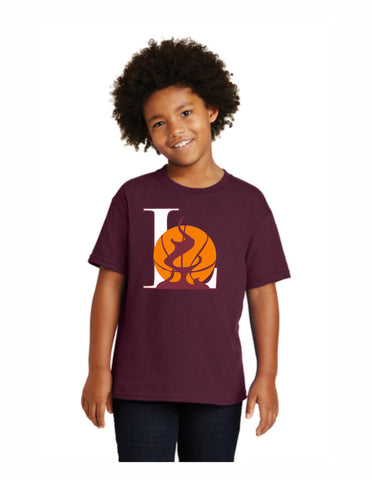 A1 - Laramie Fire Maroon Youth T