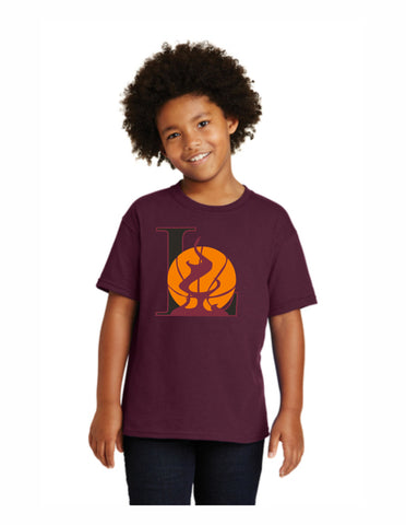 A1 - Laramie Fire Maroon Youth T