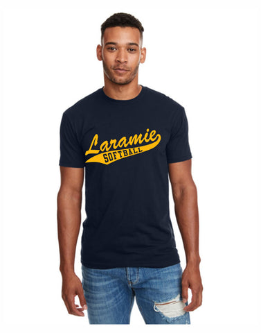 B - Laramie Softball Unisex T-Shirt (Mid Navy)