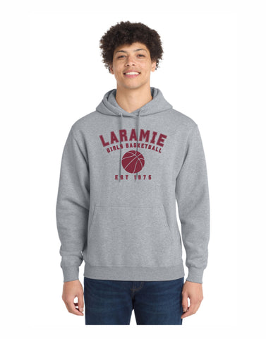 C - Lady Plainsmen BBall Hoodie Sport Gray