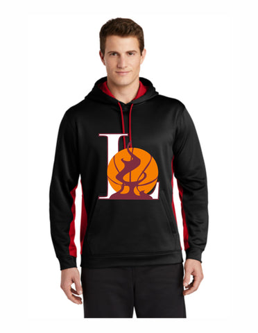 G2 - Laramie Fire Colorblock Hoodie - Black/Red