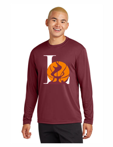 C1 - Laramie Fire Sport-Tek® Long Sleeve PosiCharge® Competitor™ Tee - Maroon