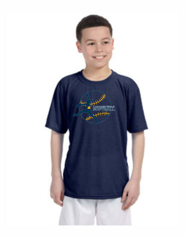 L - Laramie Girls Softball Gildan Youth Performance® Youth 5 oz. T-Shirt