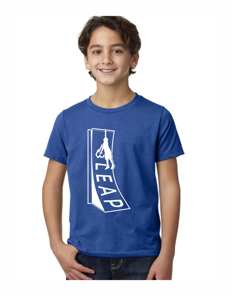 H3 - Leap Wall Youth T (Vintage Royal)