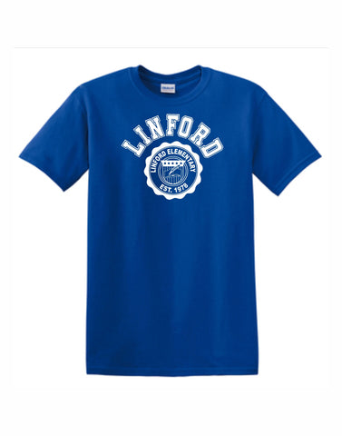 B -  Royal Linford T-Shirt  (Youth and Adult)