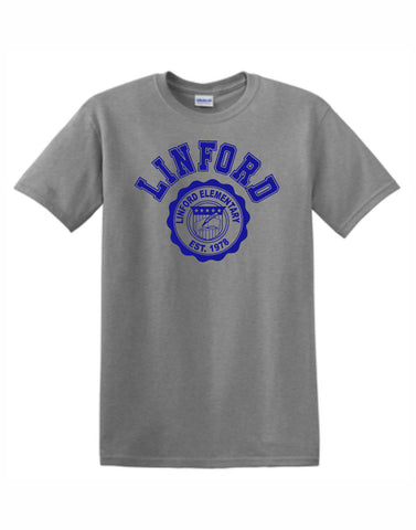 A -  Gray Linford T-Shirt (Youth and Adult)