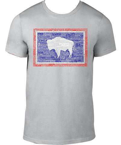 T054 Wyoming Hometown T-Shirt Lightweight
